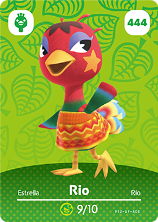 Rio NFC Card – Animal Crossing Series 5 Amiibo