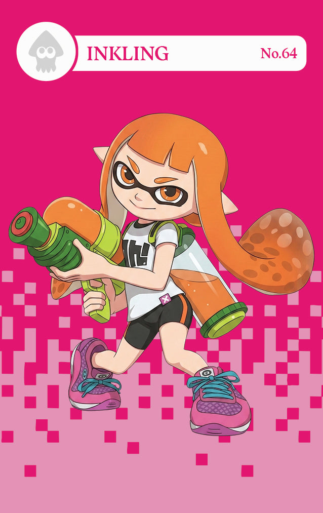 Inkling NFC Card – Smash Bros Amiibo