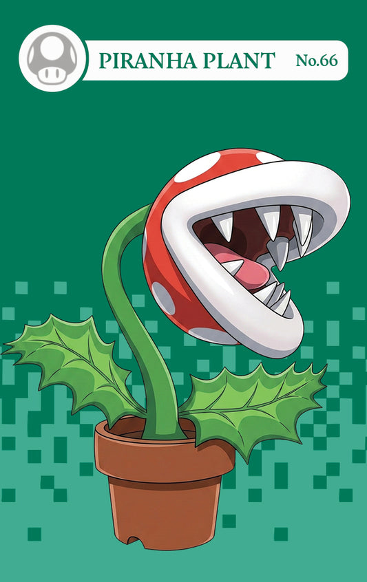 Piranha Plant NFC Card – Smash Bros Amiibo
