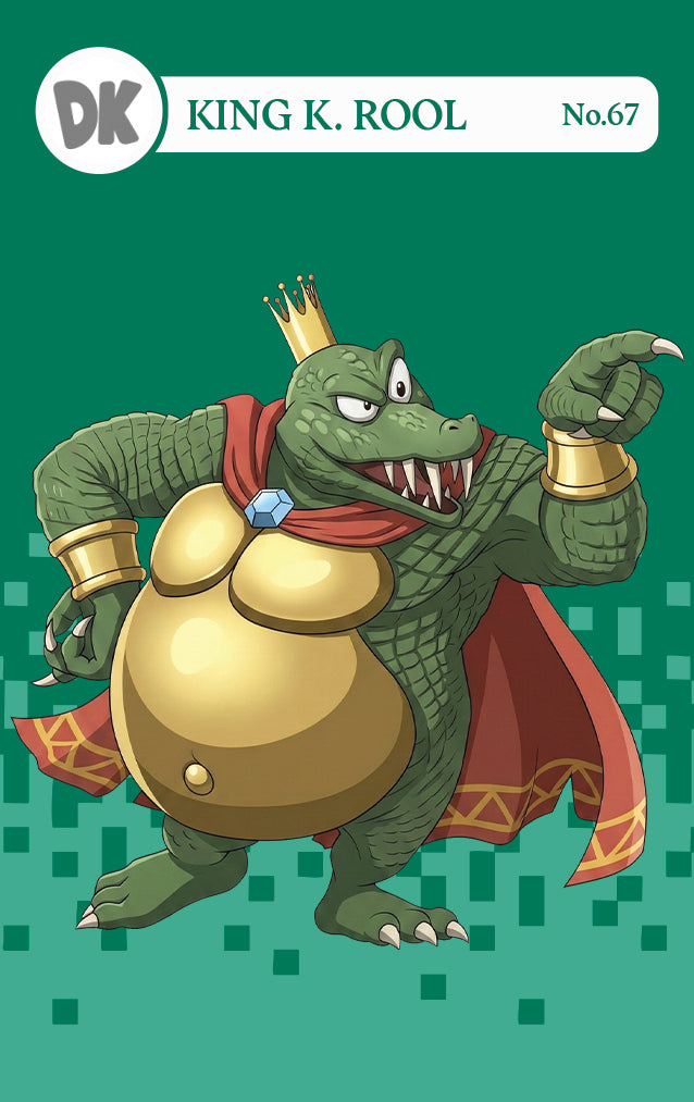 King K. Rool Plant NFC Card – Smash Bros Amiibo