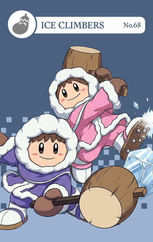 Ice Climbers Plant NFC Card – Smash Bros Amiibo