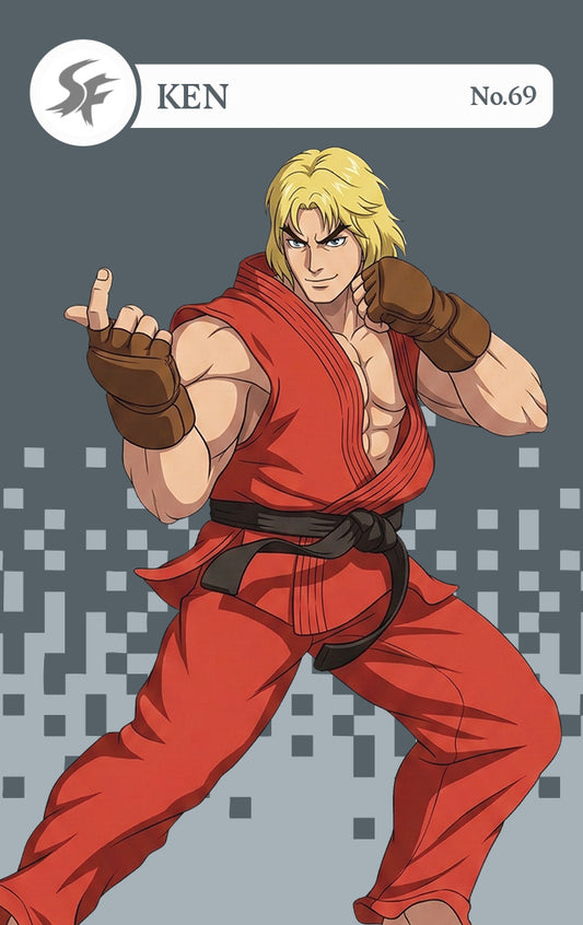 Ken NFC Card – Smash Bros Amiibo