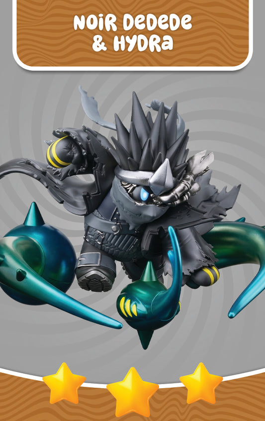 Noir Dedede & Hydra - Nookpals x Kirby Air Riders - Amiibo NFC Card