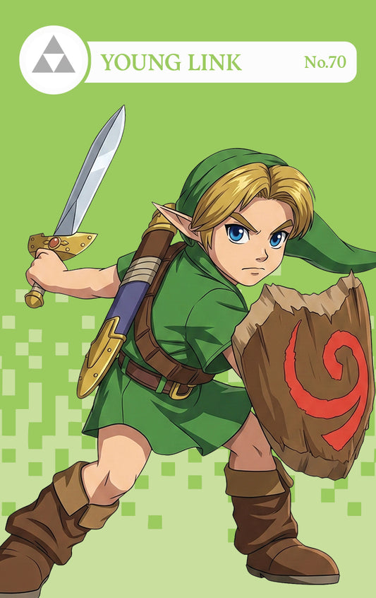 Young Link NFC Card – Smash Bros Amiibo