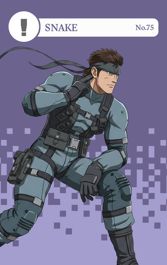 Snake NFC Card – Smash Bros Amiibo