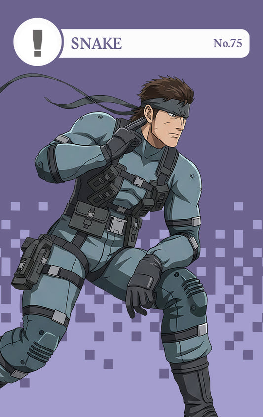 Snake NFC Card – Smash Bros Amiibo