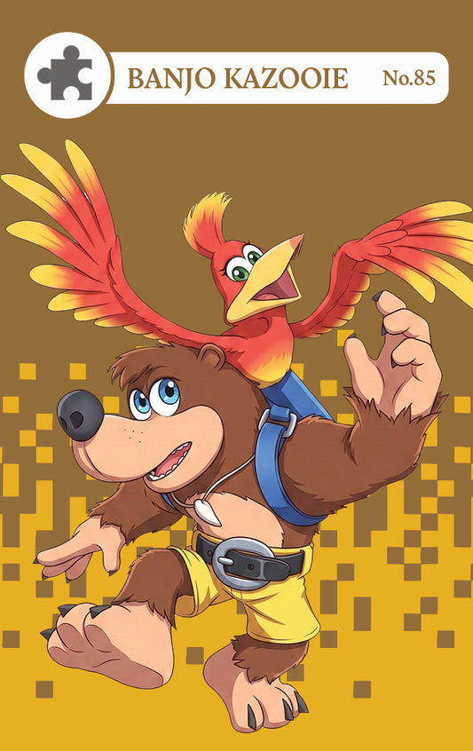 Banjo Kazooie NFC Card – Smash Bros Amiibo
