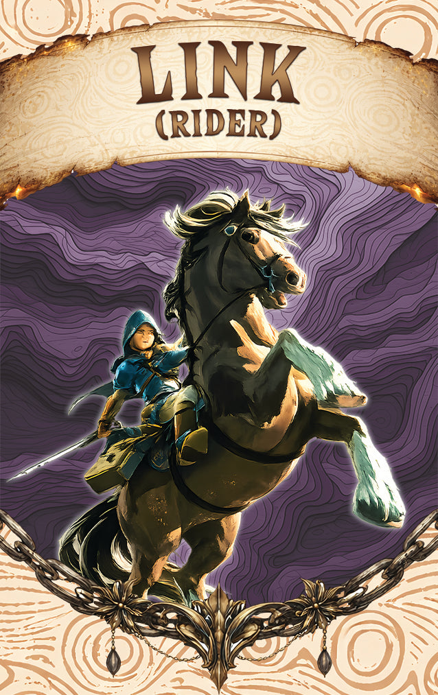 Link (Rider) NFC Card – Legend of Zelda Breath of the Wild Amiibo