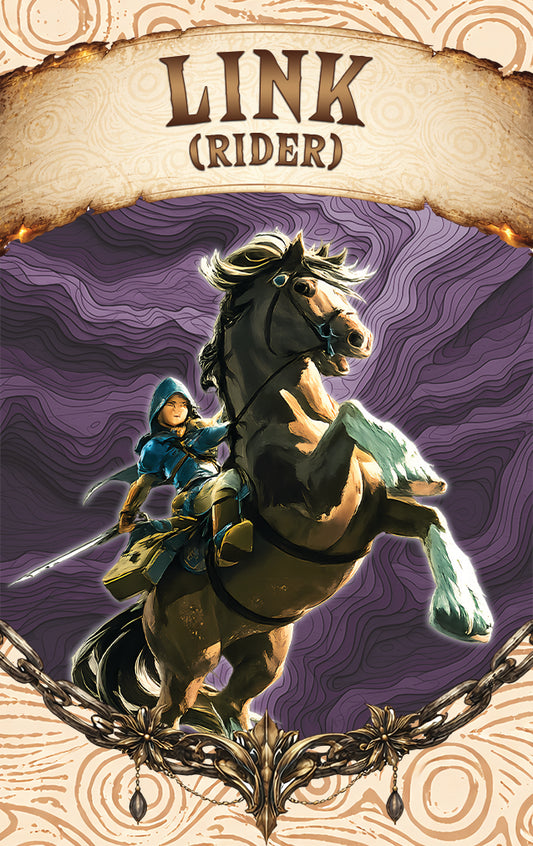 Link (Rider) NFC Card – Legend of Zelda Breath of the Wild Amiibo