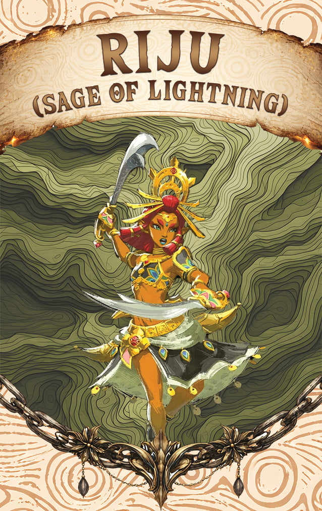 Riju (Sage of Lightning) NFC Card – Legend of Zelda Breath of the Wild Amiibo