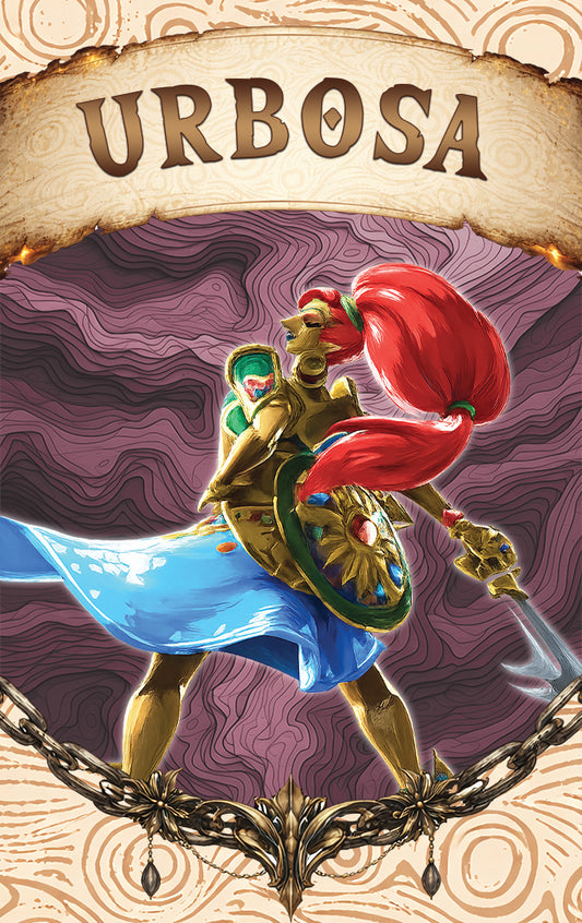 Urbosa NFC Card – Legend of Zelda Breath of the Wild Amiibo