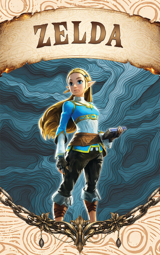 Zelda (Sage of Fire) NFC Card – Legend of Zelda Breath of the Wild Amiibo