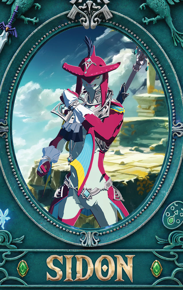 Sidon (Sage of Water) NFC Card – Legend of Zelda Tears of the Kingdom Amiibo
