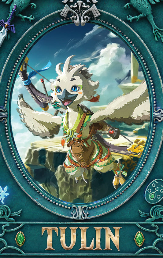 Tulin (Sage of Wind) NFC Card – Legend of Zelda Tears of the Kingdom Amiibo