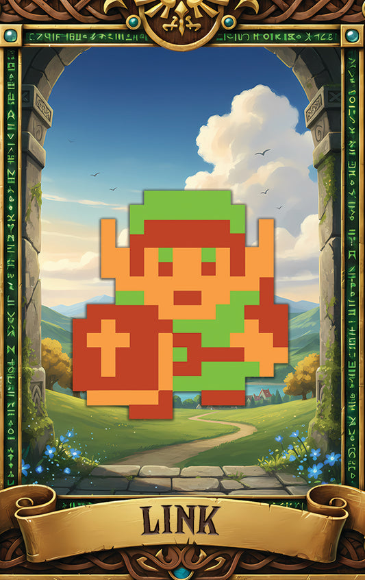 Link (8 Bit) NFC Card – Legend of Zelda 30th Anniversary Amiibo