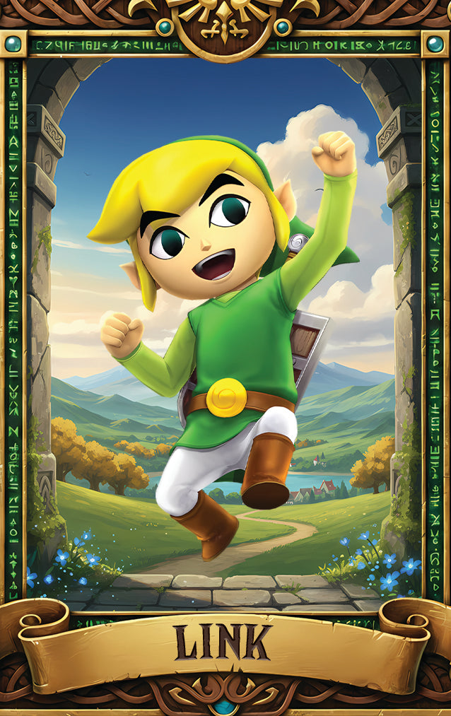 Link (Toon) NFC Card – Legend of Zelda 30th Anniversary Amiibo