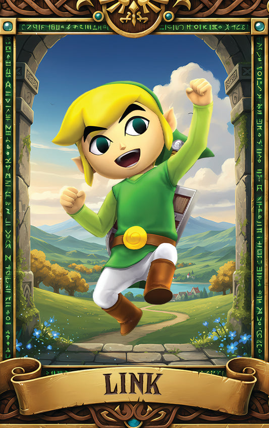 Link (Toon) NFC Card – Legend of Zelda 30th Anniversary Amiibo