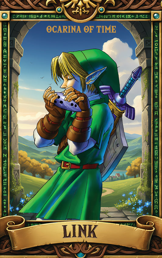 Link (Ocarina of Time) NFC Card – Legend of Zelda 30th Anniversary Amiibo