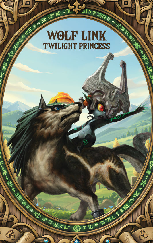 Wolf Link NFC Card – Legend of Zelda Twilight Princess Amiibo