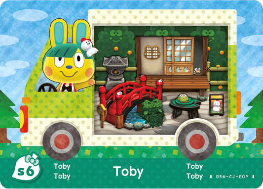 Toby NFC Villager Card – Animal Crossing × Sanrio Series Amiibo